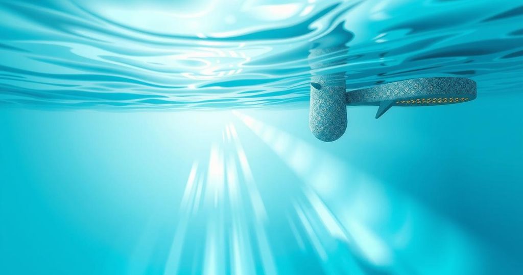 A serene aquatic scene featuring soft hues and flowing water, conveying balance and harmony in relationships.