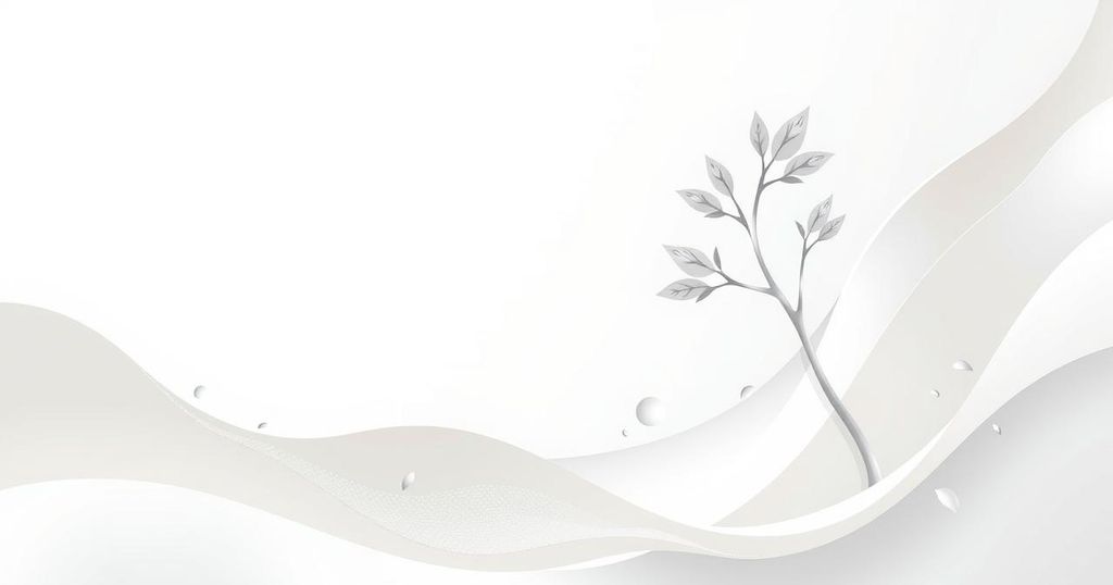 A serene abstract representation of personal growth, harmony, and positive vibes in soft white tones.