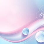 Astrological symbols with soft pastel colours representing emotions and intuition for zodiac signs.